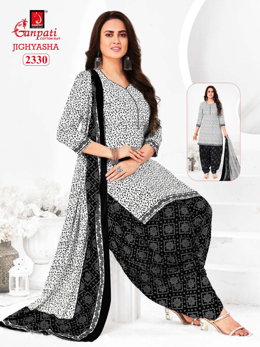 Jighyasha 23 By Ganpati Cotton Printed Dress Material Suppliers In India